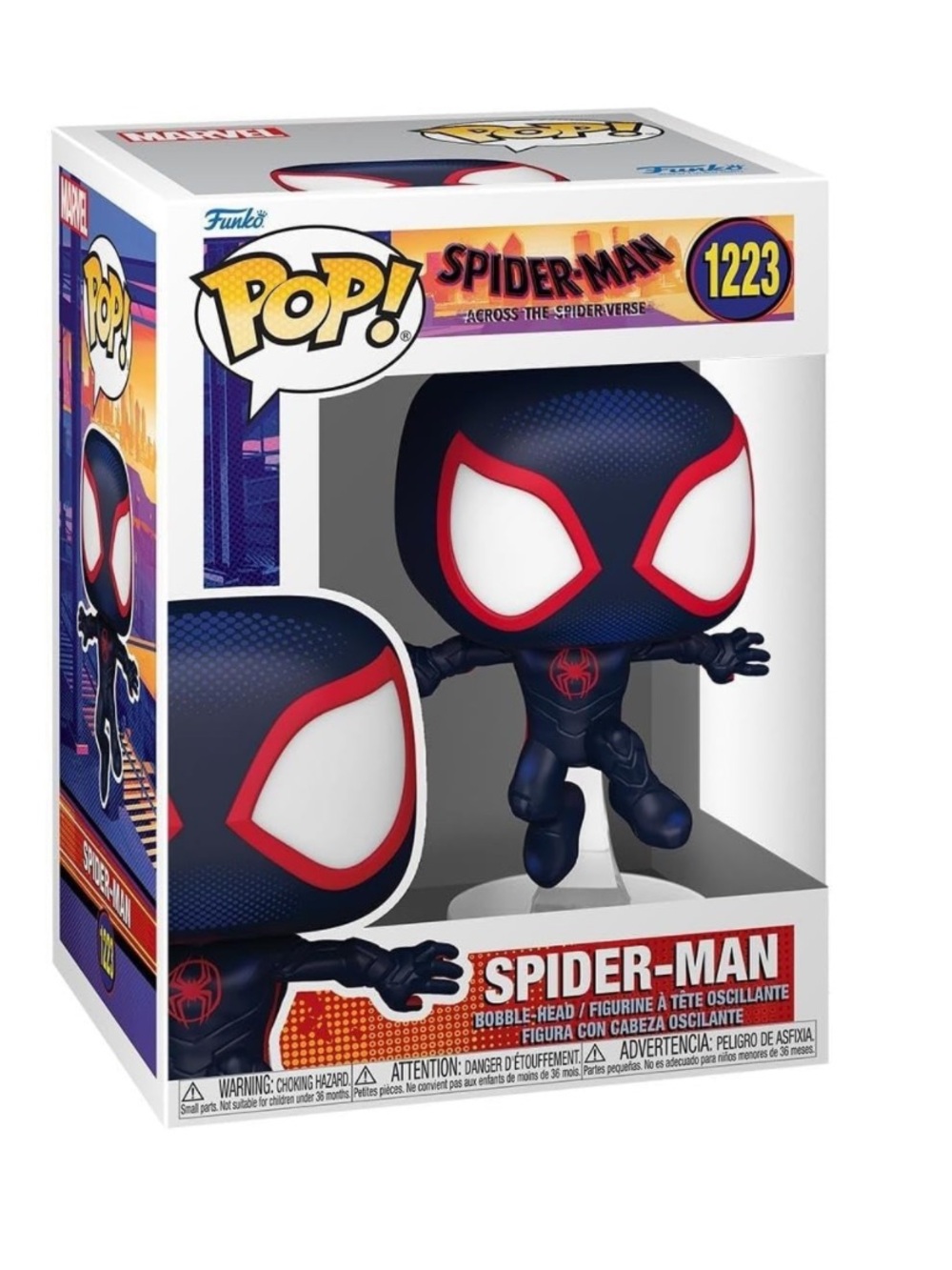 Funko Pop! Miles Morales Spider-Man Vinyl Figure - Black & Red - Picture 1 of 4